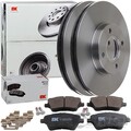NK BREMSSCHEIBEN 278mm + BELÄGE VORNE passend für FORD B-MAX FIESTA 6 TRANSIT