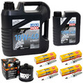 Set für Yamaha MT-10 RN45 MT10 MT- 2016-2021 Inspektion Öl 5L Ölfilter Zündkerze