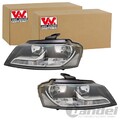2x VAN WEZEL H7/H7 SCHEINWERFER SET LINKS+RECHTS passend für AUDI A3