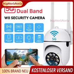 5G WIFI IP NETZWERK CAMERA Outdoor 1080P HD FUNK WLAN AUßEN ÜBERWACHUNGSKAMERA