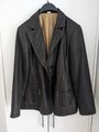 schicke sehr leichte Damen-Jacke in Leder-Optik / Größe 44