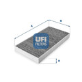 Innenraumfilter Aktivkohlefilter 54.100.00 UFI für CADILLAC FIAT OPEL SAAB