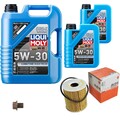 MAHLE Ölfilter 7 L LIQUI MOLY 5W-30 Longtime High Tech für Nissan 370 Z 3.7