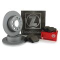 ZIMMERMANN Bremsen Kit Bremsscheiben + Beläge Audi A4 B6 B7 Seat Exeo 3R hinten