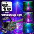480 Muster RGB Laser Projektor Akku LED Bühnenlicht DMX Disco Party Lichteffekt