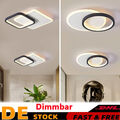 Wohnzimmer LED Deckenleuchte Deckenlampe Schlafzimmer 3-Farbige Dimmbar Flur
