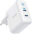 Anker 18W Doppel-Port USB C Ladegerät PowerIQ3.0 Wandladegerät für Galaxy/iPhone