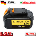 Für DeWalt DCB184 Akku 18V 5 Ah XR Li-Ion Batterie DCB182 DCB205 DCB200