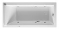 Duravit Starck Whirlwanne mit Jet-System Einbauversion/für Wannenverkleidung...