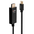Lindy 40920 Lindy 0,5m Mini-DisplayPort an HDMI Adapterkabel mit HDR