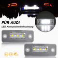 LED Kennzeichenbeleuchtung Nummernschildbeleuchtung für Audi A8 D3/4E 2002-2010