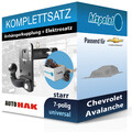 AUTO HAK Anhängekupplung starr und E-Satz 7polig für Chevrolet Avalanche 00- AHK