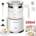Milchaufschäumer Elektrisch 4 in 1 - Automatische Milchschäumer 500ml Großes