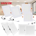 LED Panel Einbaustrahler Einbau Spots flach slim Einbauleucht Deckenleuchte 230V