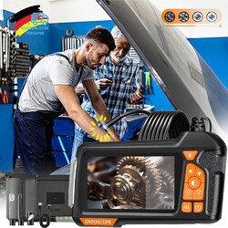 Endoskop mit 4.3'' LCD 1080P HD Inspektionkamera IP67 Rohrkamera Endoscope 5.5mm