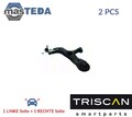 8500 13558 LINKS RECHTS QUERLENKER SATZ VORNE OUTER NIEDRIGER TRISCAN 2PCS NEU