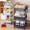 Rollwagen Küchenwagen Servierwagen Bücherwagen Rollregal Bastelwagen mit Rollen
