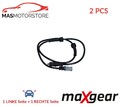 ABS SENSOR DREHZAHLFÜHLER PAAR HINTEN MAXGEAR 20-0328 2PCS A NEU OE QUALITÄT