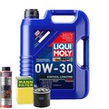 Motoröl 0W30 LIQUI MOLY Synthoil Longtime Plus 5L +MANN Ölfilter +Spülung