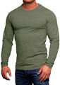 Jack & Jones Langarm Basic Herren Shirt Longsleeve grau schwarz weiß unifarben