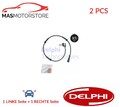 ABS SENSOR DREHZAHLFÜHLER PAAR DELPHI SS20636 2PCS A FÜR LAND ROVER