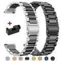 Edelstähle Metall Armband für Samsung Galaxy Watch 4 5 6 7 FE Classic 40-44-47mm