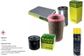 MANN-FILTER Inspektionspaket MANNOL Klimareiniger für Alfa Romeo 166 2.4 JTD