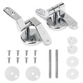 Befestigungs Set Ersatz Scharniere WC-Sitz Deckel Zinklegierung Toilettensitz