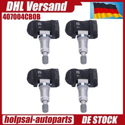 4x Für Nissan X-Trail Renault Megane 4 Radsensor Reifendrucksensor Vorne Hinten