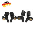 4x ABS Sensor Raddrehzahlmesser Set hinten vorne für VW POLO 9N 6R 6C FOX UP NEU