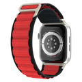 Alpin Loop Armband für Apple Watch 38 - 45 49 Series 1 - 8 Ultra Nylon Sport