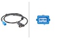 HELLA ABS Sensor Raddrehzahl 6PU 009 106-551 für PEUGEOT CC 2D 206 SW 2E 2A Van