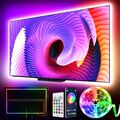 LED Backlight TV Hintergrundbeleuchtung USB Lichtstripe RGB Streifen Licht DE