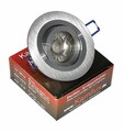 💎1-5er Set #LED Einbauleuchten /3W GU10 230V ,Schwenkbar Rundi ✔️