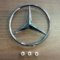Original Mercedes Stern Emblem Logo Set Heckdeckel C-Klasse Lim W203