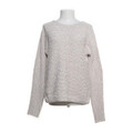 St Emile, Strickpullover, Größe: 40, Grau/Weiß, Feinstrick, Damen #mU6