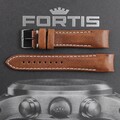 Fortis Lederarmband integriert B-42 und ältere F-43 Modelle. Verschiedene Farben