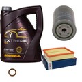 BOSCH Inspektionspaket MANNOL 5L 5W-40 Extreme für Audi A4 Avant 8D5 B5 8D2