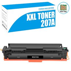 Toner für HP 207X 207A Color LaserJet Pro MFP M283fdw M283fdn M282nw Kein Chip