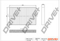 DR!VE+ DP1110.12.0089 FILTER, INNENRAUMLUFT FÜR  IRISBUS IVECO