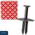 25x FEBI Clips Klemme Spreizniete Befestigungsclips für BMW MINI 51118174185