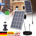 10W 5V Solarpanel USB+Typ-C wasserdicht für Überwachungskamera/kleines Lichtsy