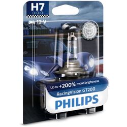 Glühlampe Halogen PHILIPS H7 RacingVision GT200 12V, 55W [V]