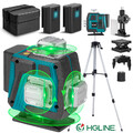 4D 16 Line Laser Level 360 Grad Selbstnivellierend Kreuzlinienlaser Wasserwaage