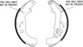 HELLA BREMSBACKEN-SATZ 228,6mm HINTERACHSE passend für CADILLAC CTS FIAT DOBLO