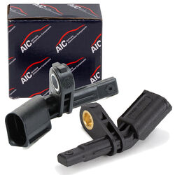 2x AIC ABS Sensor Raddrehzahl für VW GOLF 5 6 7 PASSAT B6 B7 T5 vorne / hinten