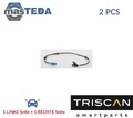 8180 28203 ABS SENSOR DREHZAHLFÜHLER TRISCAN 2PCS FÜR PEUGEOT 206,206 SW