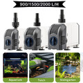900-2000l/h Aquarium Tauchpumpe ECO Ultraleise Förderpumpe Garten Filterpumpe