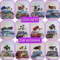 Lego Autos Boote Flugzeuge AUSWAHL Polizei Feuerwehr Baustelle Truck Space Racer