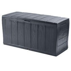 Keter Aufbewahrungsbox Sherwood, 270 Liter, Gartenbox Kissenbox Gartentruhe Box